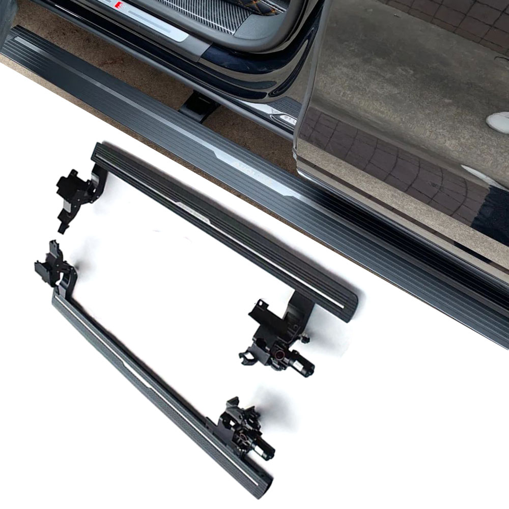 Instock offroad 4x4 4wd automotive electric side foot step pedal power running boards for 2019 Audi Q8 car exterior accessories Instock offroad 4x4 4wd automotive electric side foot step pedal power running boards for 2019 Audi Q8 car exterior accessories
