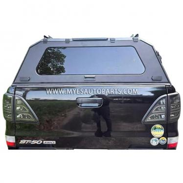 2011-2020 Mazda BT-50 Premium Truck Topper | Waterproof Steel & Aluminum Hardtop Canopy with Roof Rack for Dual Cab Ute