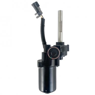 TB1662-012L Universal 5-Wire Flat Plug Power Running Board Motor Front Left Driver Side with 200mm Extended Wiring Harness Heavy Duty Standalone Electric Side Step Actuator