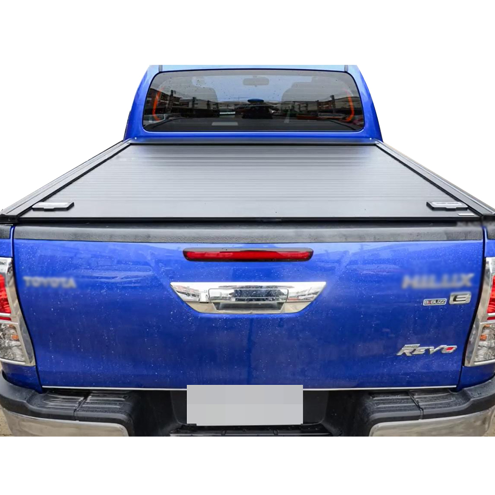 ODM & OEM pickup series truck bed roll up shutter cover hard lid tonneau cover with customized logo