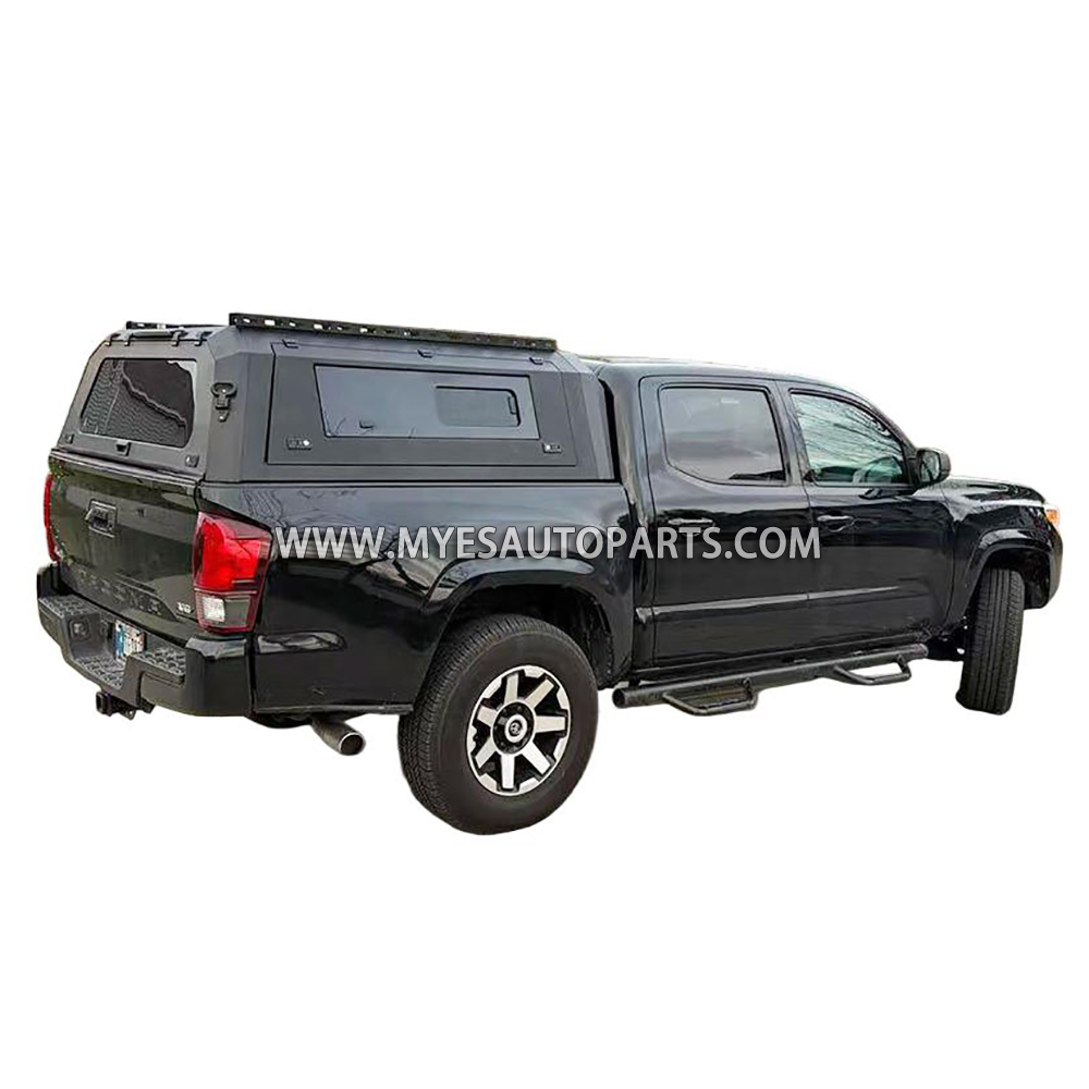 Overland Off-Road Truck Canopy for Toyota Tacoma (2006-2024+) | Waterproof Aluminum & Steel Camper Shell Fits 5FT / 6FT Bed & 2024 Spoiler Models