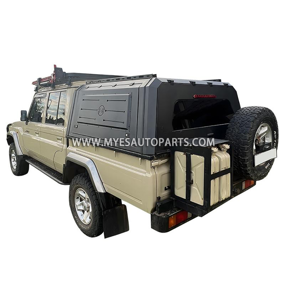 Heavy-Duty Aluminum Ute Canopy for Toyota Land Cruiser 79 Series | Waterproof Hardtop Camper Shell Fits LC79 Single Cab & Dual Cab Tray