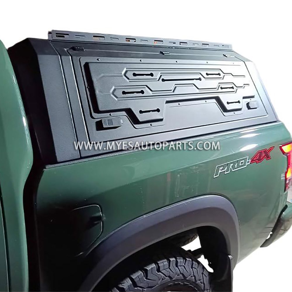 All-Weather Aluminum & Steel Hardtop Topper for Nissan Frontier (2005-2026+) | Premium Waterproof Truck Canopy Fits 5FT & 6FT Bed with Roof Rack