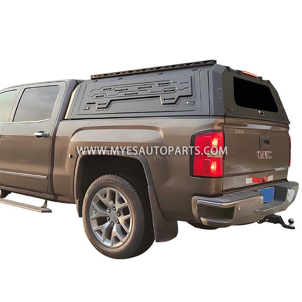 Elite Aluminum & Steel Hardtop Camper Shell for GMC Sierra (2014-2026+) | Waterproof Heavy-Duty Truck Canopy Fits 6.9FT & 8FT Long Bed