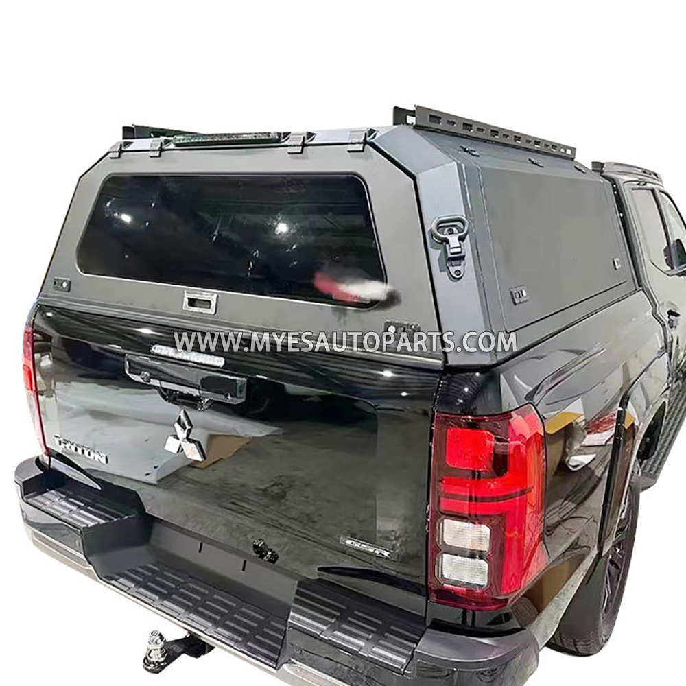 Heavy-Duty Steel & Aluminum Hardtop Camper Shell for Mitsubishi L200 / Triton (2012-2026+) | Waterproof Truck Canopy Fits Next-Gen 24+ Models