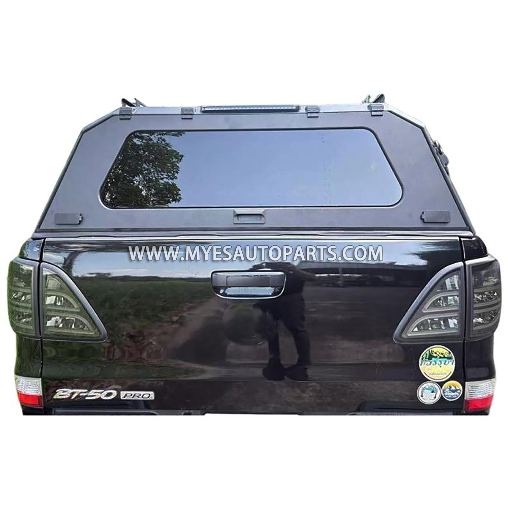 2011-2020 Mazda BT-50 Premium Truck Topper | Waterproof Steel & Aluminum Hardtop Canopy with Roof Rack for Dual Cab Ute