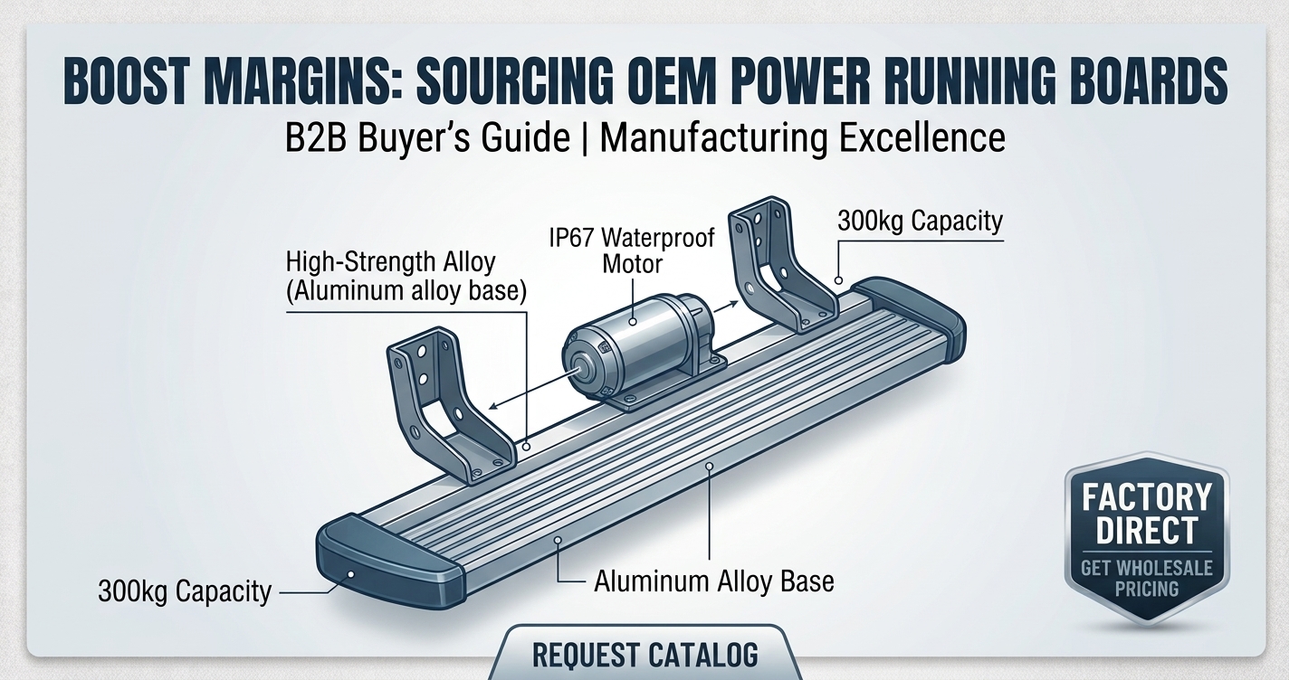 Why Power Running Boards Are the Next High-Margin Product for Automotive Wholesalers & Distributors